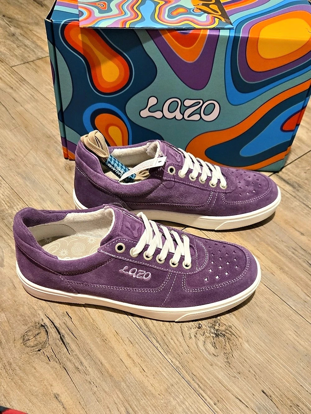 Lazo Hypernova Cartwheel Purple Sneakers US 8.5 NIB